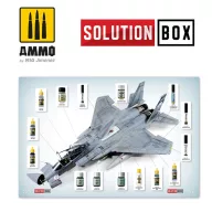   AMMO SOLUTION BOOK 06 - How to Paint USAF Navy Grey Fighters (English, Castellano, Francais, Deutsch) (A.MIG-6509)