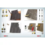   AMMO SOLUTION BOOK 09 - How to Paint Brick Buildings (English, Castellano, Francais, Deutsch) (A.MIG-6510)