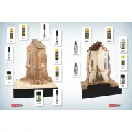   AMMO SOLUTION BOOK 09 - How to Paint Brick Buildings (English, Castellano, Francais, Deutsch) (A.MIG-6510)