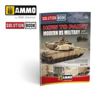   AMMO SOLUTION BOOK 16 - How to Paint Modern US Military Sand Sch. English, Castellano, Français, Deutsch (A.MIG-6512)