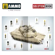   AMMO SOLUTION BOOK 16 - How to Paint Modern US Military Sand Sch. English, Castellano, Français, Deutsch (A.MIG-6512)