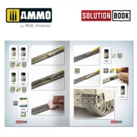   AMMO SOLUTION BOOK 16 - How to Paint Modern US Military Sand Sch. English, Castellano, Français, Deutsch (A.MIG-6512)