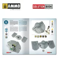   AMMO SOLUTION BOOK 05 - How to Paint Imperial Galactic Fighters (English, Castellano, Français, Deutsch) (A.MIG-6520)