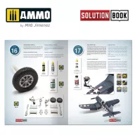   AMMO SOLUTION BOOK 14 - How to Paint US Navy WWII Late (English, Castellano, Français, Deutsch) (A.MIG-6523)