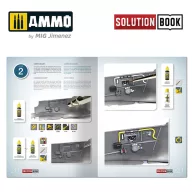   AMMO SOLUTION BOOK 18 - How to Paint WWII Luftwaffe Mid War Aircraft (Eng, Cast, Franç, Deutsch) (A.MIG-6526)