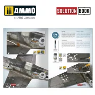   AMMO SOLUTION BOOK 18 - How to Paint WWII Luftwaffe Mid War Aircraft (Eng, Cast, Franç, Deutsch) (A.MIG-6526)