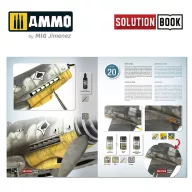   AMMO SOLUTION BOOK 18 - How to Paint WWII Luftwaffe Mid War Aircraft (Eng, Cast, Franç, Deutsch) (A.MIG-6526)