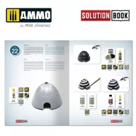   AMMO SOLUTION BOOK 18 - How to Paint WWII Luftwaffe Mid War Aircraft (Eng, Cast, Franç, Deutsch) (A.MIG-6526)