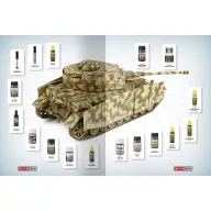   AMMO SOLUTION BOOK 21 - How to Paint WWII German Mid-War Vehicles - MULTILINGUAL BOOK (A.MIG-6527)