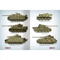   AMMO SOLUTION BOOK 21 - How to Paint WWII German Mid-War Vehicles - MULTILINGUAL BOOK (A.MIG-6527)
