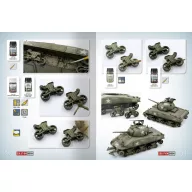   AMMO SOLUTION BOOK 22 - How to Paint WWII ETO vehicles - MULTILINGUAL BOOK (A.MIG-6528)