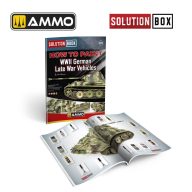   AMMO SOLUTION BOOK 23 - How to Paint WWII German Late-War Vehicles (English, Castellano, Francais, Deutsch) (A.MIG-6529)