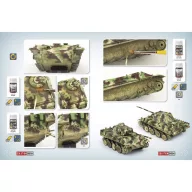   AMMO SOLUTION BOOK 23 - How to Paint WWII German Late-War Vehicles (English, Castellano, Francais, Deutsch) (A.MIG-6529)