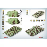  AMMO SOLUTION BOOK 23 - How to Paint WWII German Late-War Vehicles (English, Castellano, Francais, Deutsch) (A.MIG-6529)