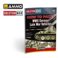   AMMO SOLUTION BOOK 23 - How to Paint WWII German Late-War Vehicles (English, Castellano, Francais, Deutsch) (A.MIG-6529)