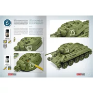   AMMO SOLUTION BOOK 11 - How to Paint How to Paint 4BO Green Vehicles - (Multilingual) (A.MIG-6600)