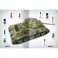   AMMO SOLUTION BOOK 11 - How to Paint How to Paint 4BO Green Vehicles - (Multilingual) (A.MIG-6600)