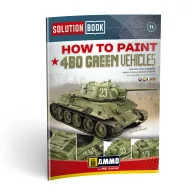   AMMO SOLUTION BOOK 11 - How to Paint How to Paint 4BO Green Vehicles - (Multilingual) (A.MIG-6600)