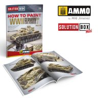   AMMO SOLUTION BOOK 19 - How to Paint WWII German D.A.K .Vehicles - (Multilingual)  (A.MIG-6602)