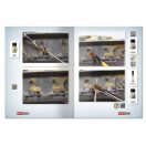 AMMO SOLUTION BOOK 19 - How to Paint WWII German D.A.K .Vehicles - (Multilingual)  (A.MIG-6602)