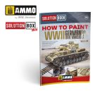 AMMO SOLUTION BOOK 19 - How to Paint WWII German D.A.K .Vehicles - (Multilingual)  (A.MIG-6602)