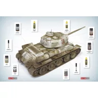   AMMO SOLUTION BOOK 20 - How to Paint WWII Soviet Winter Vehicles - (Multilingual) (A.MIG-6603)