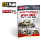 AMMO SOLUTION BOOK 20 - How to Paint WWII Soviet Winter Vehicles - (Multilingual) (A.MIG-6603)