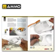   AMMO SOLUTION BOOK 24 - How to Paint and Lacquer Scale Cars (English, Castellano, Francais, Deutsch) (A.MIG-6604)