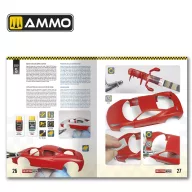   AMMO SOLUTION BOOK 24 - How to Paint and Lacquer Scale Cars (English, Castellano, Francais, Deutsch) (A.MIG-6604)