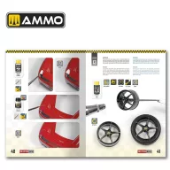   AMMO SOLUTION BOOK 24 - How to Paint and Lacquer Scale Cars (English, Castellano, Francais, Deutsch) (A.MIG-6604)