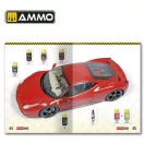 AMMO SOLUTION BOOK 24 - How to Paint and Lacquer Scale Cars (English, Castellano, Francais, Deutsch) (A.MIG-6604)