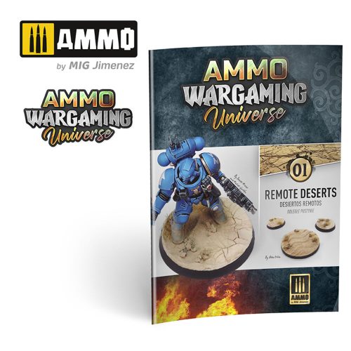 AMMO AMMO WARGAMING UNIVERSE Book 01 - Remote Deserts (English, Castellano, Polski) (A.MIG-6920)