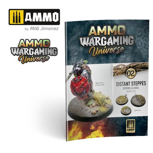 AMMO AMMO WARGAMING UNIVERSE Book 02 - Distant Steppes (English, Castellano, Polski) (A.MIG-6921)