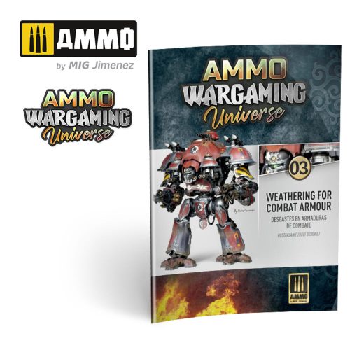 AMMO AMMO WARGAMING UNIVERSE Book 03 - Weathering Combat Armour (English, Castellano, Polski) (A.MIG-6922)