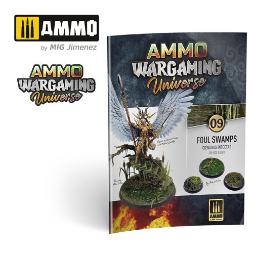 AMMO AMMO WARGAMING UNIVERSE Book 09 - Foul Swamps (English, Castellano, Polski) (A.MIG-6928)