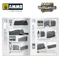   AMMO AWARGAMING UNIVERSE Book 11 – Create your own Rocks (Multilingual Book) (A.MIG-6930)