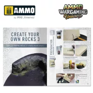   AMMO AWARGAMING UNIVERSE Book 11 – Create your own Rocks (Multilingual Book) (A.MIG-6930)