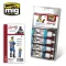 AMMO Luftwaffe WWII Pilot Figures Set 4 x 17 ml (A.MIG-7025)