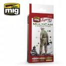 AMMO Multicam Camouflage Figures Set 4 x 17 ml (A.MIG-7028)