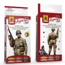 AMMO WWII US Paratroopers Figures Set 4 x 17 ml (A.MIG-7039)