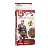   AMMO Waffen SS Autumn Camo. German Einchenlaubmuster Figures Set 4 x 17 ml (A.MIG-7041)