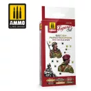 AMMO British Paratroopers Red Devils WWII 4 x 17 ml (A.MIG-7045)