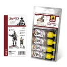 AMMO Marpat Desert Camouflage Figures Set 4 x 17 ml (A.MIG-7048)