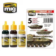AMMO Modern Syria Camouflage Colors 6 x 17 ml (A.MIG-7103)