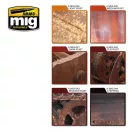 AMMO Rust Effects Colors 6 x 17 ml (A.MIG-7106)