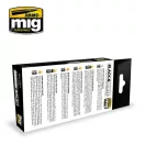 AMMO Black & White Technique 6 x 17 ml (A.MIG-7128)