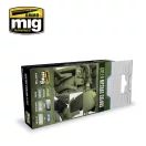 AMMO Green Mechas Colors 6 x 17 ml (A.MIG-7149)