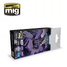 AMMO Purple Mechas Color Set 6 x 17 ml (A.MIG-7157)