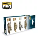 AMMO Russian Expo Camouflage Scheme 6 x 17 ml (A.MIG-7162)