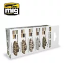 AMMO King Tiger Exterior Colors 6 x 17 ml (Special TAKOM Edition) Vol. 2 6 x 17 ml (A.MIG-7166)